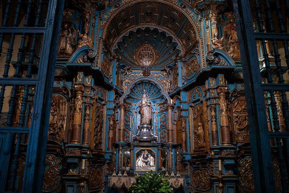 Chapel of the Immaculate Conception (or Our Lady of Evangelization ) in the Cathedral of Lima.