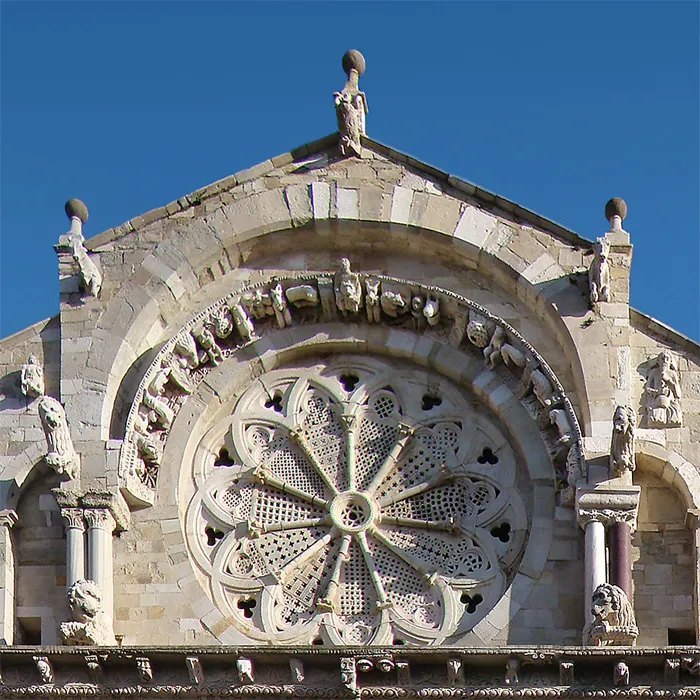 Co-Cathedral of the Assumption of Mary Troia, Apulia - Rose window