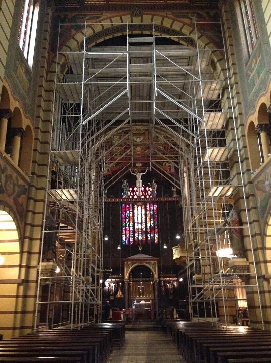Conservation and restoration Monastery of Saint Benedict, Sao Paulo, Brazil