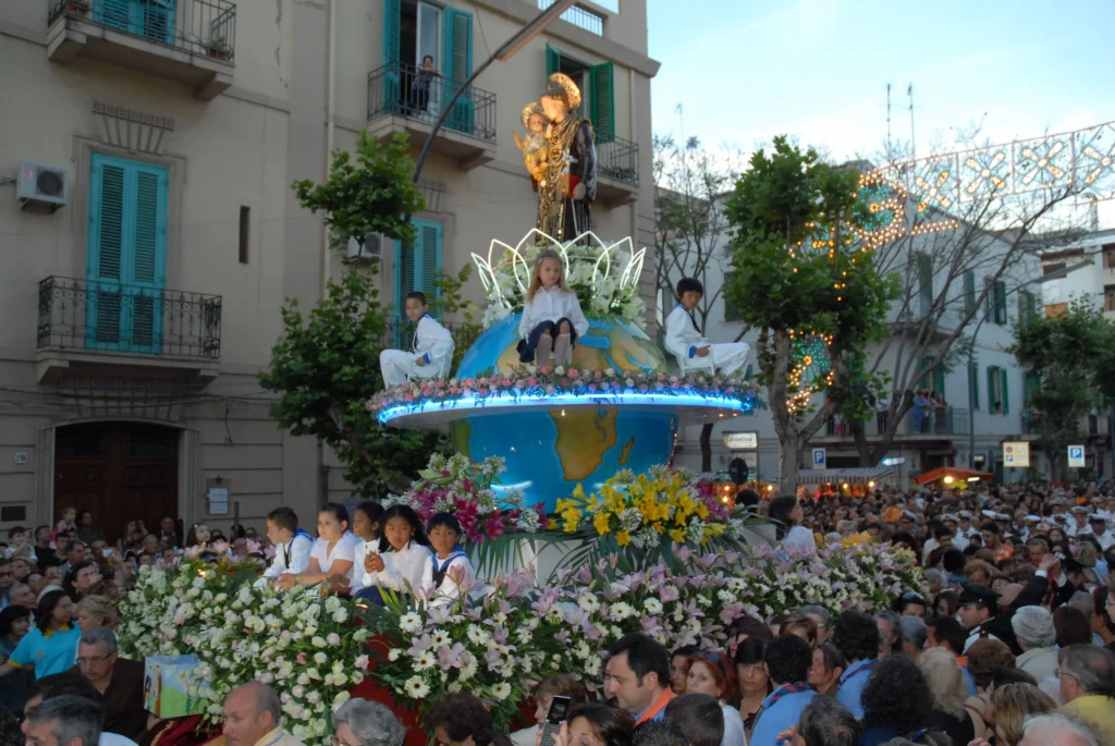 Devotion to Saint Anthony and the “Bread of the Poor” Basilica Shrine of the Sacred Heart of Jesus and St. Anthony, Messina, Italy-min