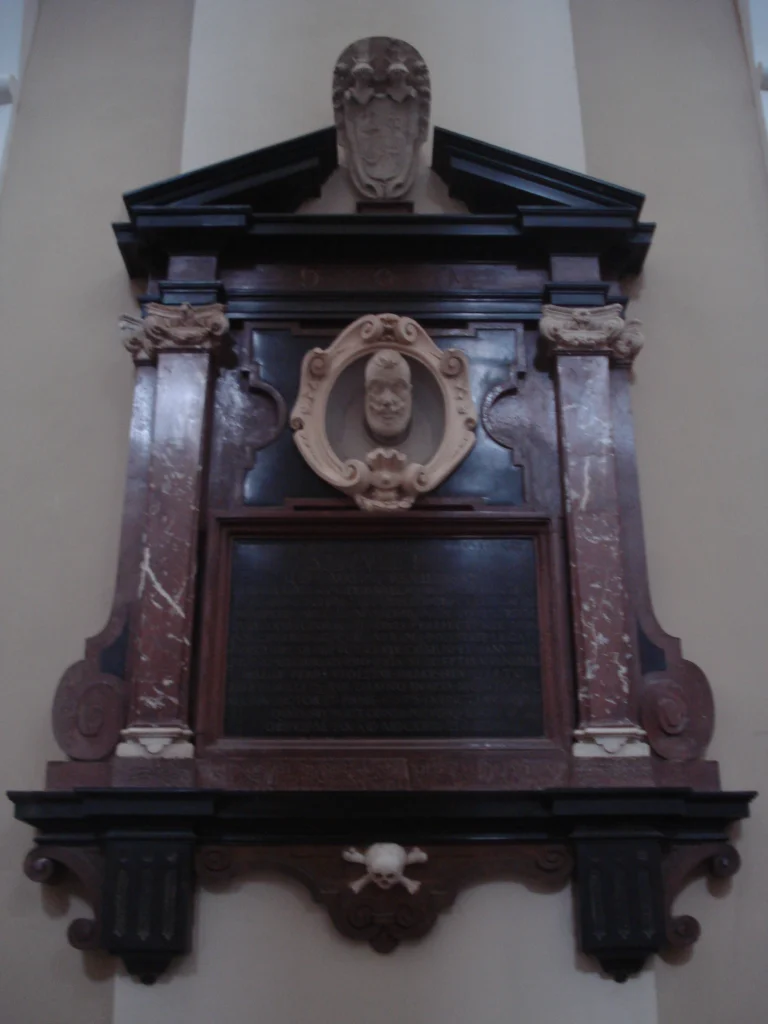 Epitaphs and memorial plaques