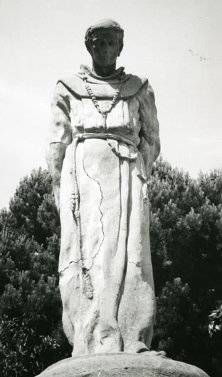 Father Junipero Serra statue, San Francisco, California, United States