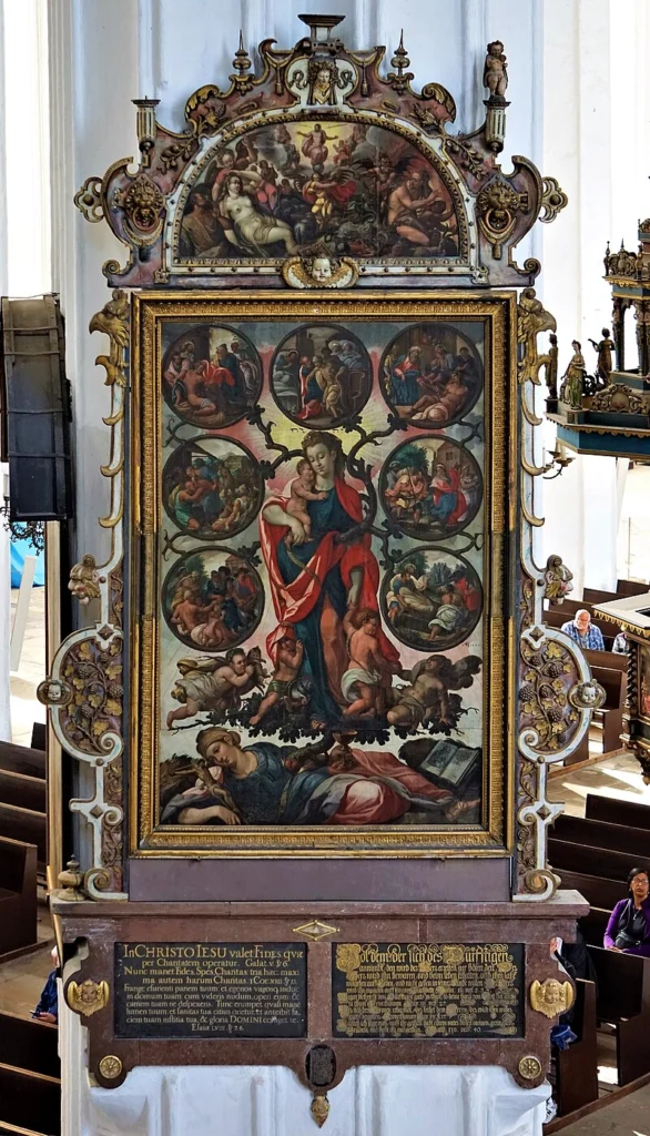 Gdańsk Cathedral painting Alms Board