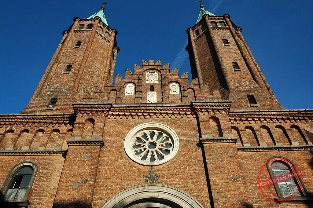 History Płock Cathedral Facade