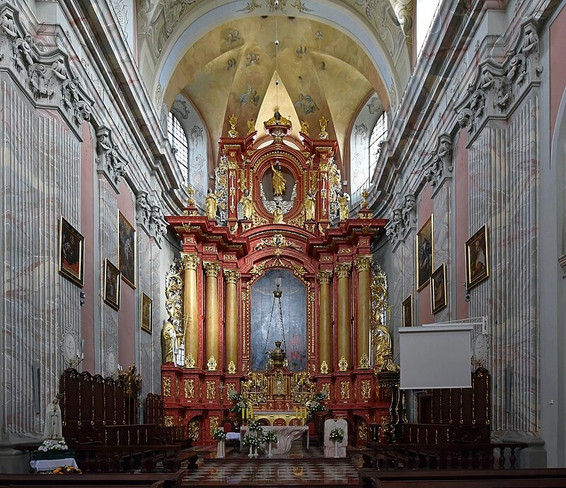 History of the Basilica of the Transfiguration of the Lord, Brzozów, Poland