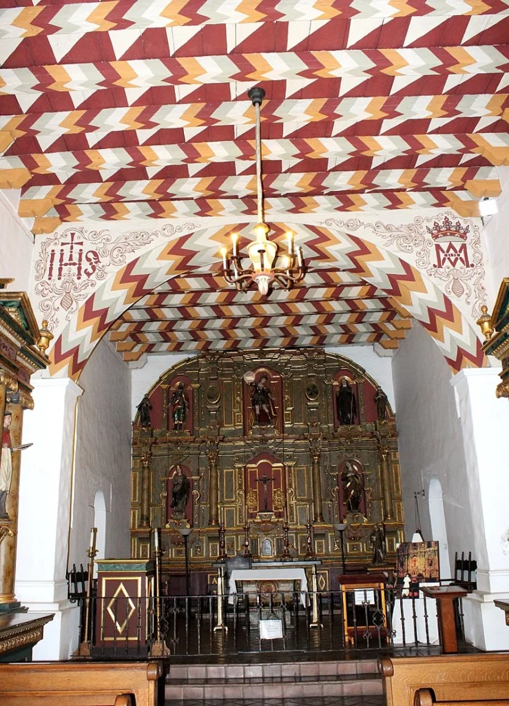 Interior of the Old Chapel Mission Dolores Basilica, San Francisco, California