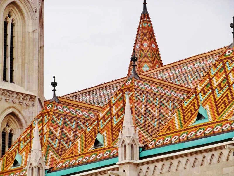 Matthias-Church-Roof-Tiles