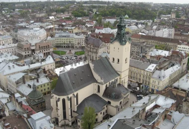 Metropolitan Basilica of the Assumption of the Blessed Virgin Mary, Lviv, Ukraine intro