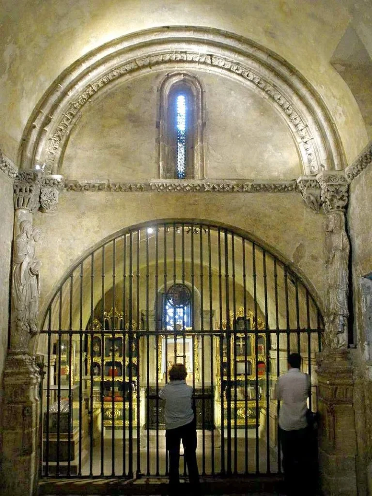 Metropolitan Cathedral Basilica of the Holy Saviour, Oviedo, Spain Cámara Santa
