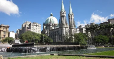 Metropolitan Cathedral of Our Lady Assumption and Saint Paul, Sao Paulo, Brazil intro
