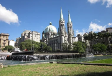 Metropolitan Cathedral of Our Lady Assumption and Saint Paul, Sao Paulo, Brazil intro