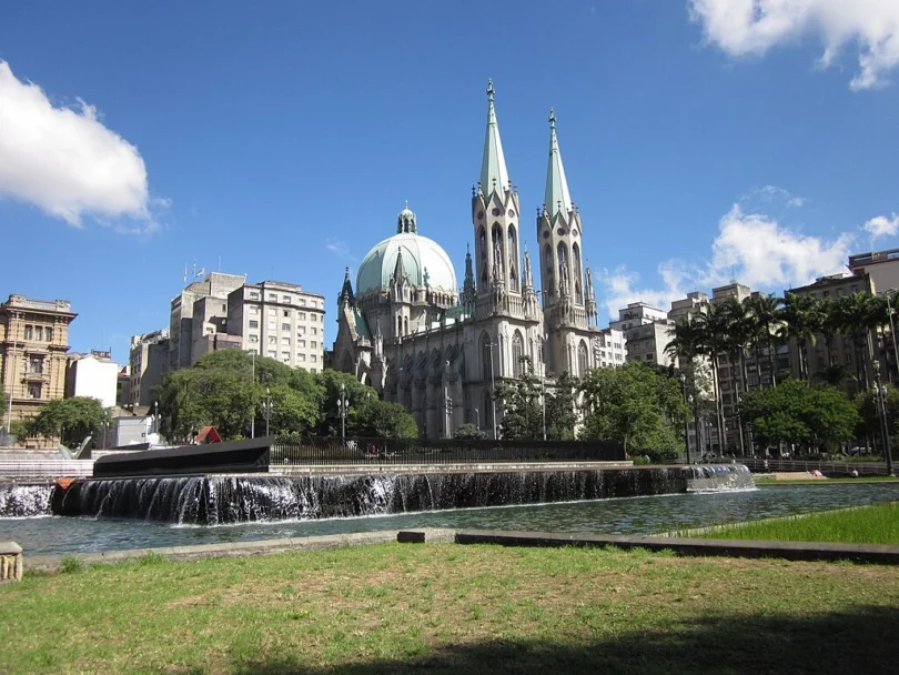 Metropolitan Cathedral of Our Lady Assumption and Saint Paul, Sao Paulo, Brazil intro