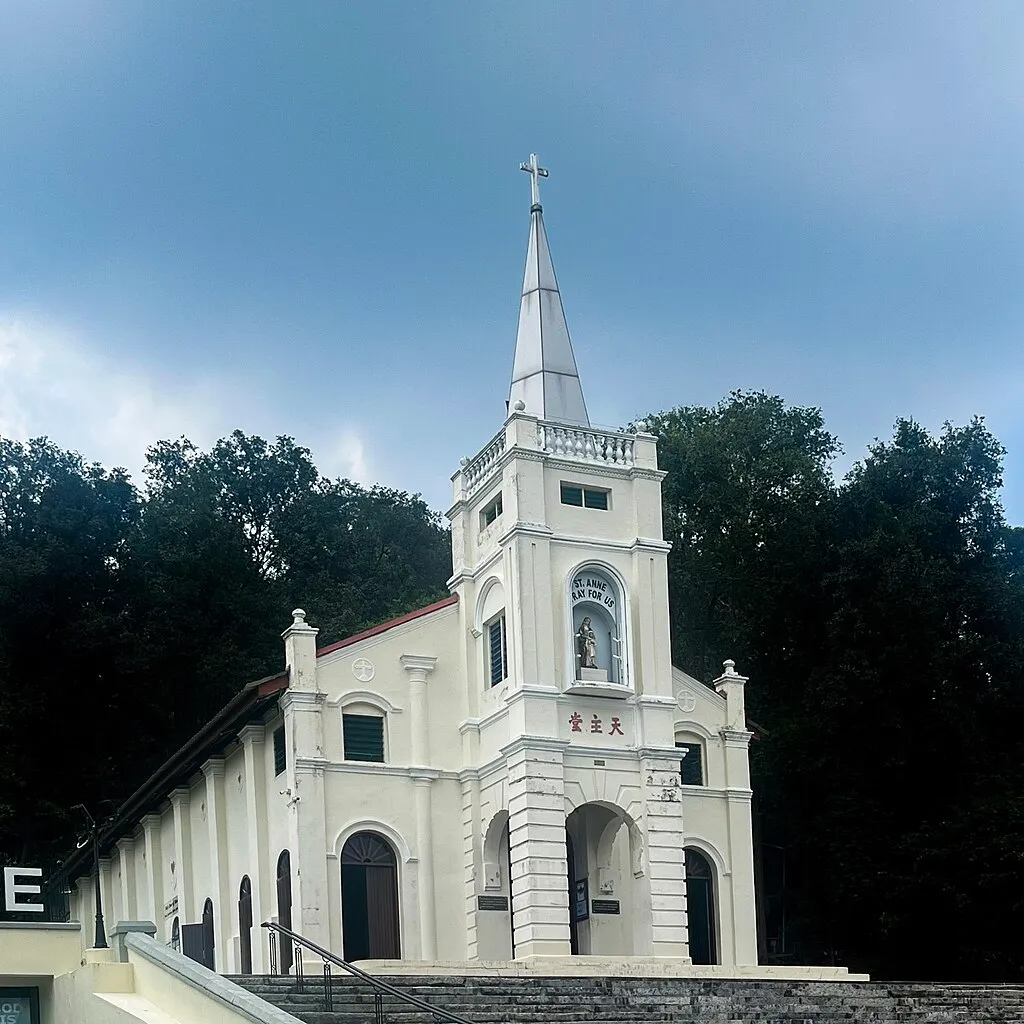 Minor Basilica of St. Anne ,Bukit Mertajam - History