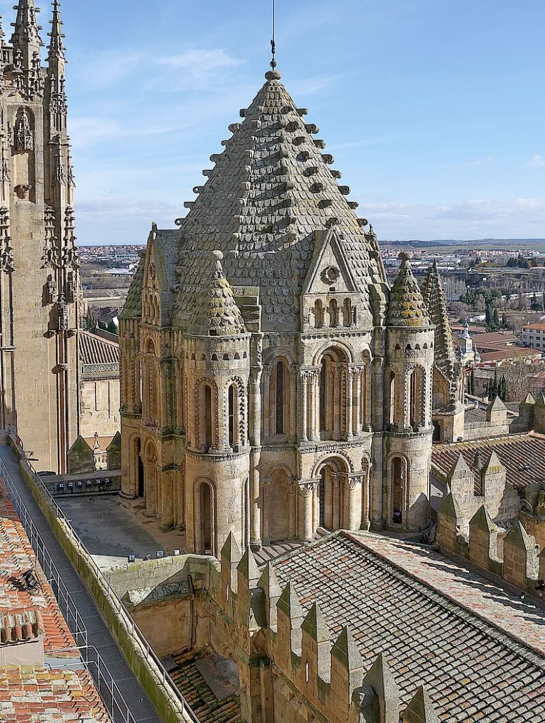 Old Cathedral of Saint Mary of the Siege, Salamanca, Spain tower