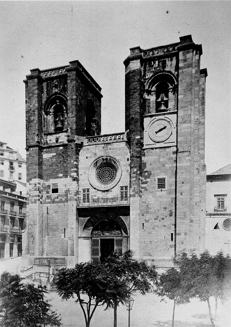 Patriarchal Cathedral of St. Mary Major, Lisbon, Portugal hist