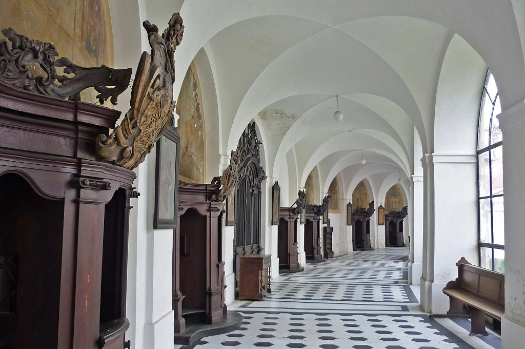 Pilgrimage chapel in the cloisters