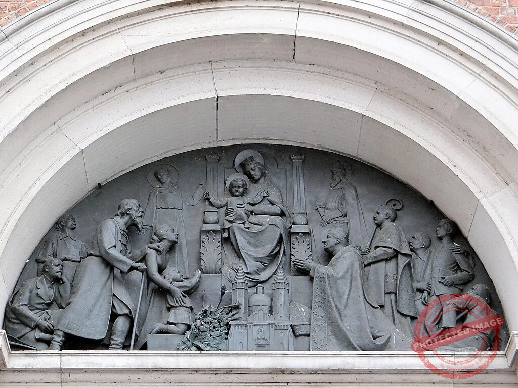 Płock Cathedral Tympanum