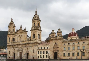Primatial Cathedral of Bogotá, Colombia intro