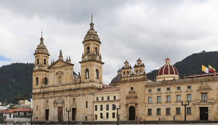 Primatial Cathedral of Bogotá, Colombia intro