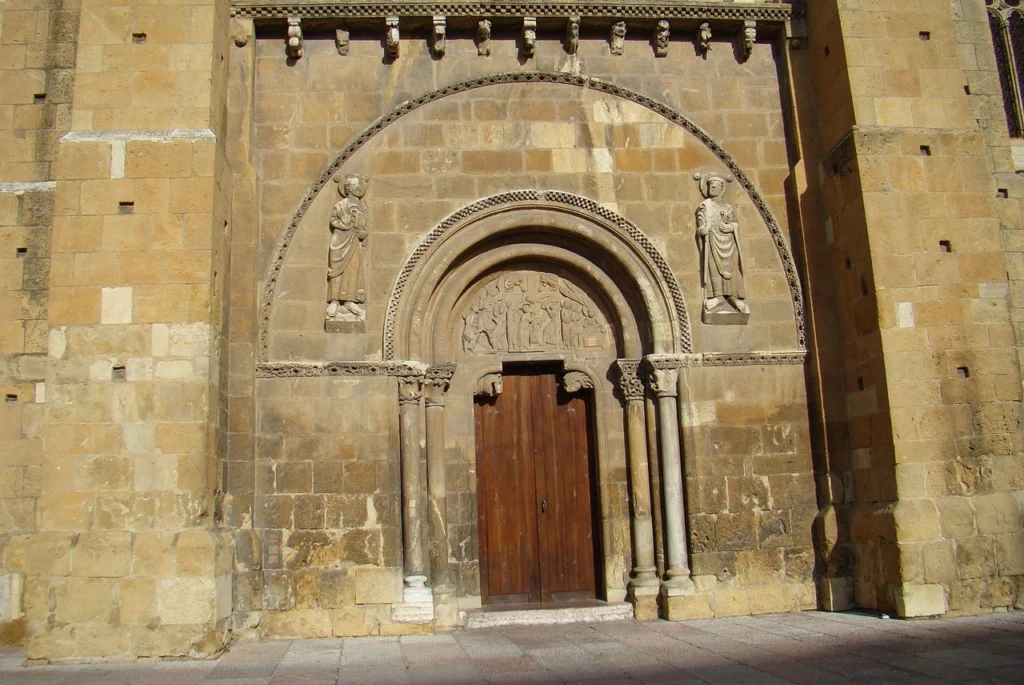 Royal Basilica of St. Isidore, León, Spain Gate of Forgiveness
