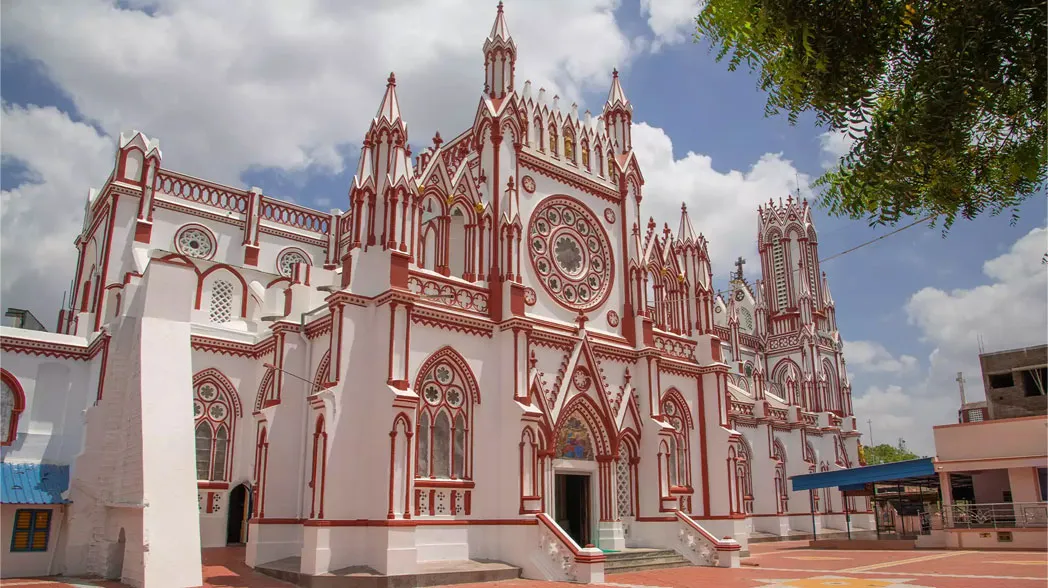 Sacred-Heart-Shrine,-Idaikattur,-Sivagangai,