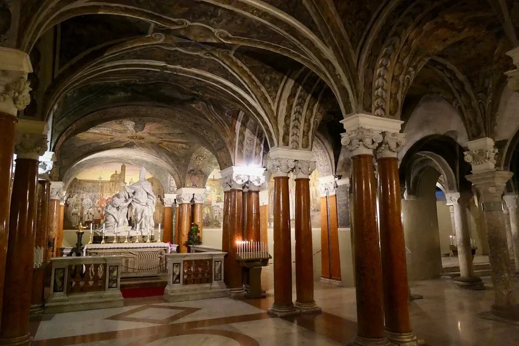 Saint Emidio, Ascoli Piceno - crypt