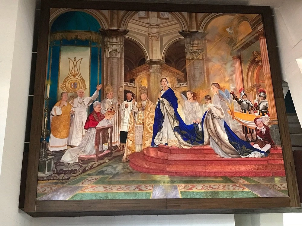 Sanctuary of Our Lady of Sameiro, Braga, Portugal histo