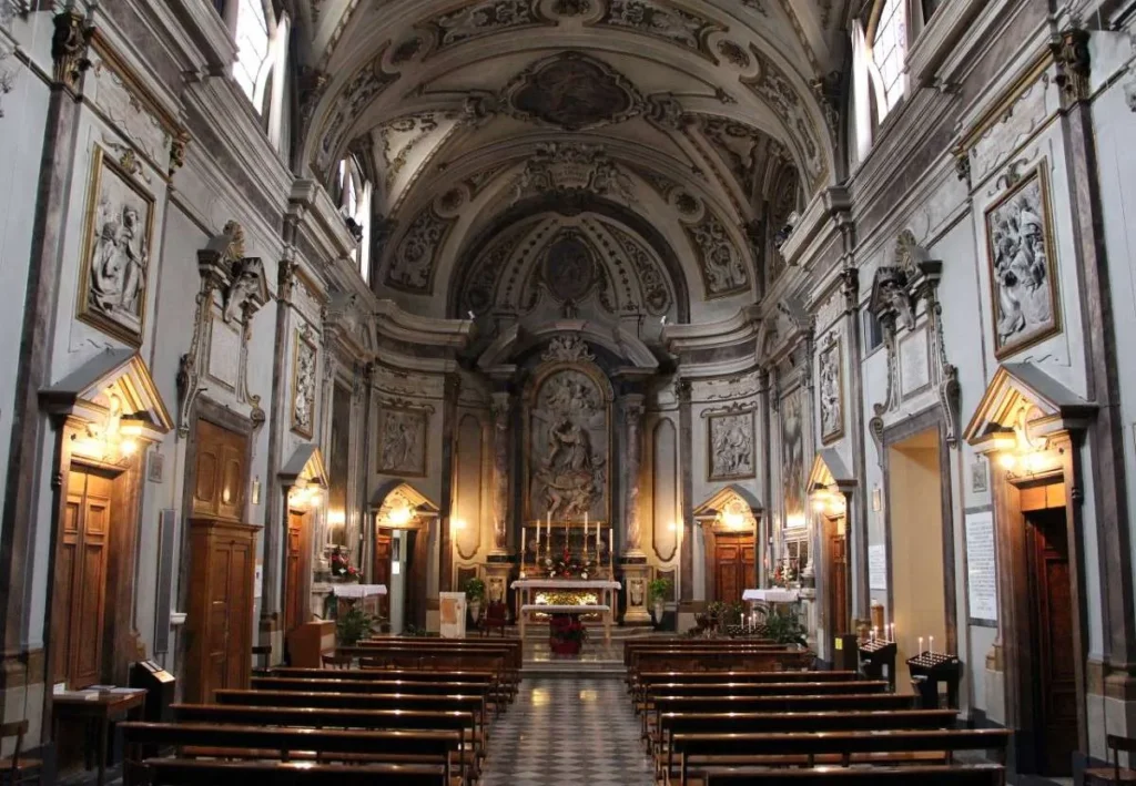 Santi Vincenzo e Caterina de' Ricci, Prato, Italy interior