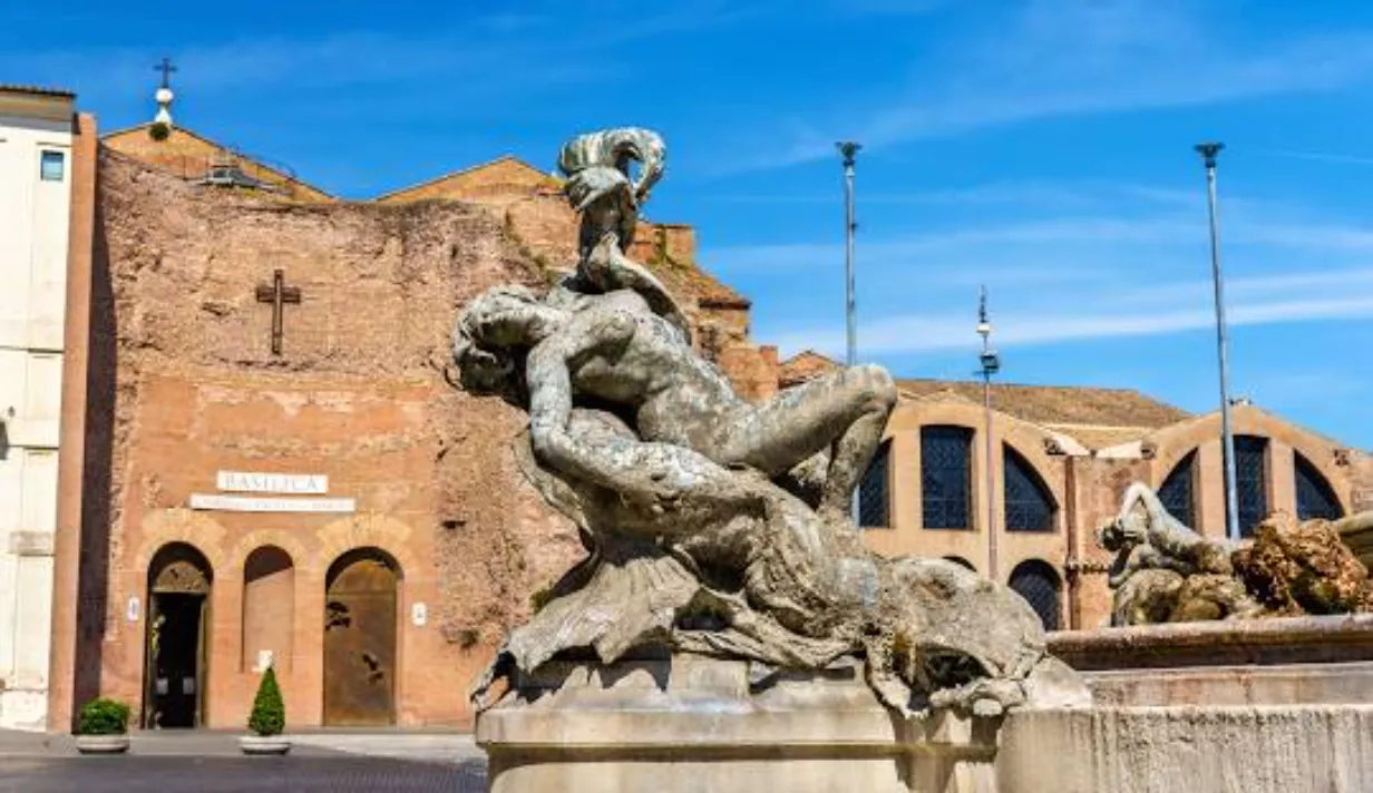 St. Mary of the Angels and the Martyrs, Rome - History