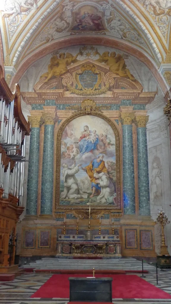 St. Mary of the Angels and the Martyrs, Rome - Left Transept arm