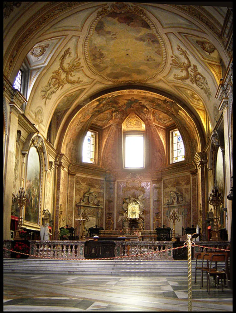 St. Mary of the Angels and the Martyrs, Rome - Presbytery