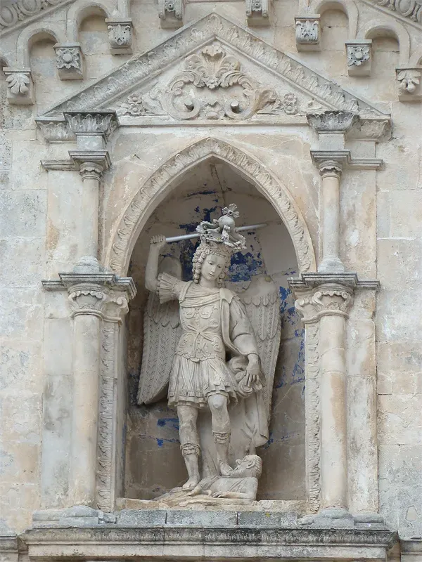 St. Michael the Archangel, Monte Sant'Angelo - Statue of St. Micheal