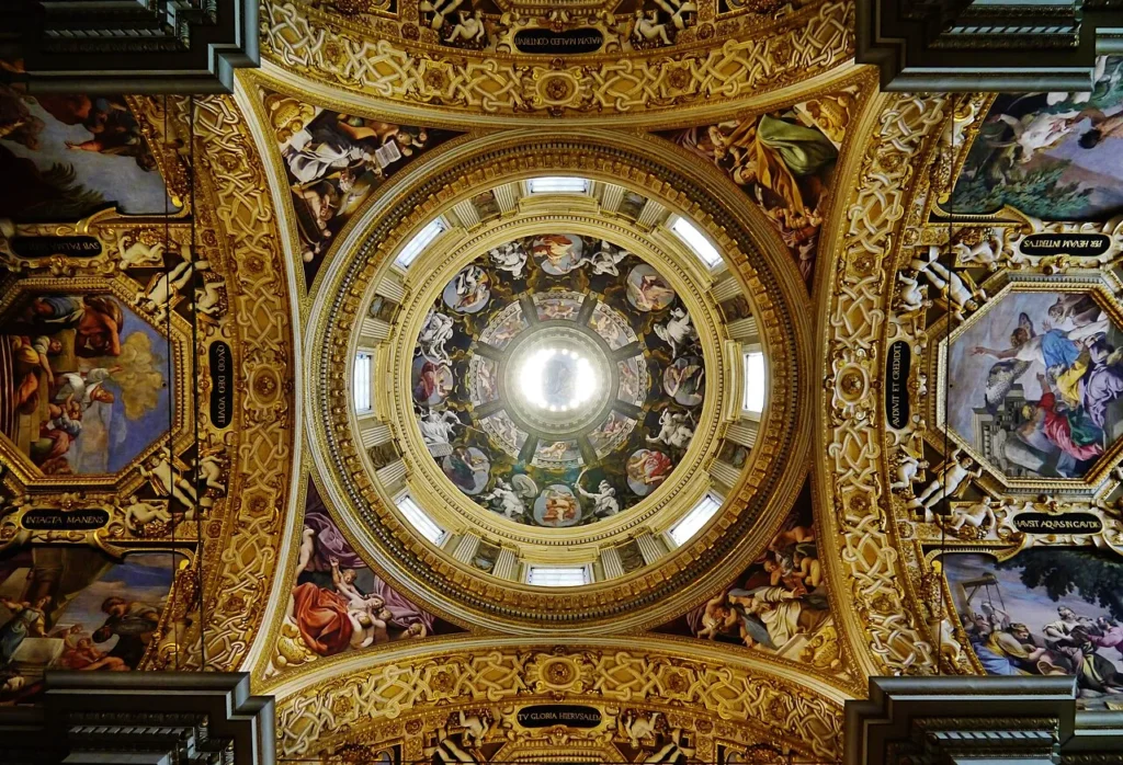 Temple of the Blessed Virgin of Ghiara, Reggio Emilia - Central dome