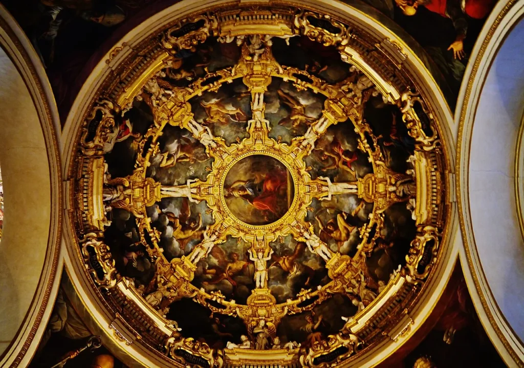 Temple of the Blessed Virgin of Ghiara, Reggio Emilia - Dome of the Doctors of the Church