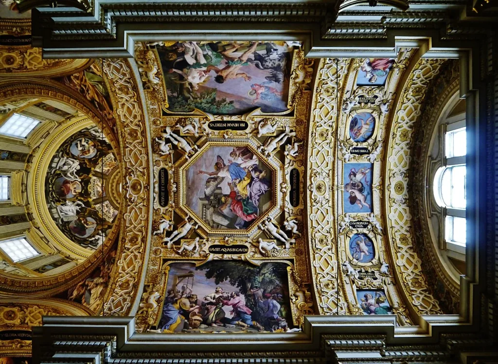 Temple of the Blessed Virgin of Ghiara, Reggio Emilia - Eastern vault