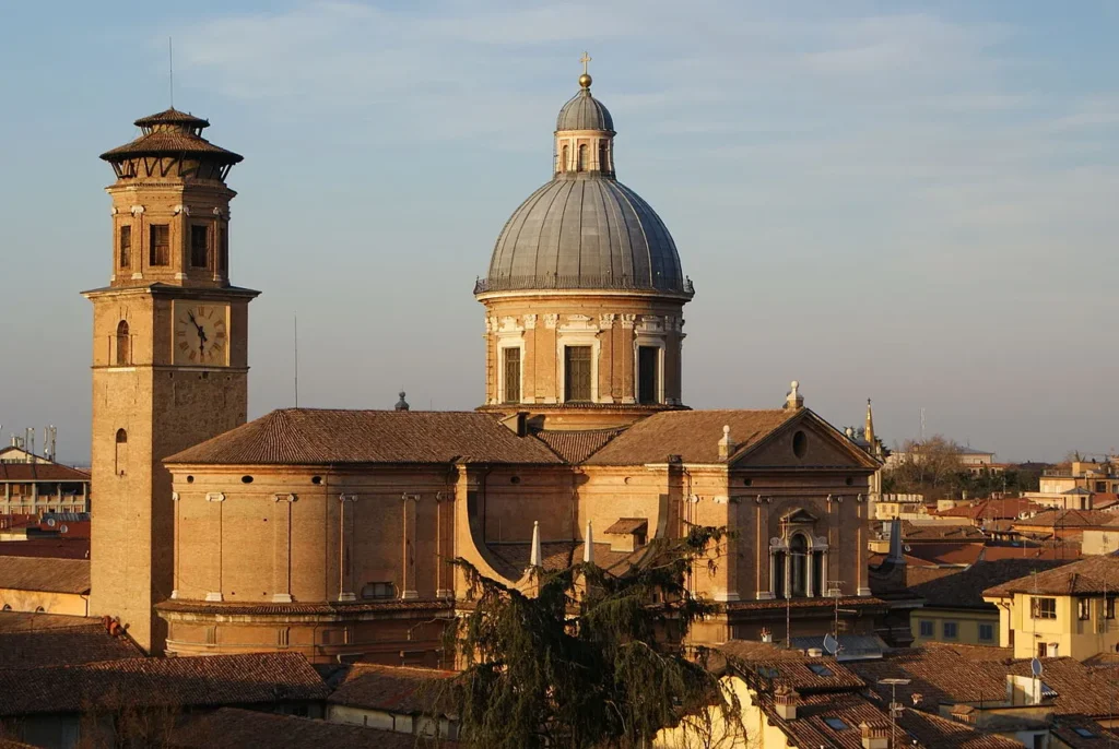 Temple of the Blessed Virgin of Ghiara, Reggio Emilia - Exterior and Bell Tower