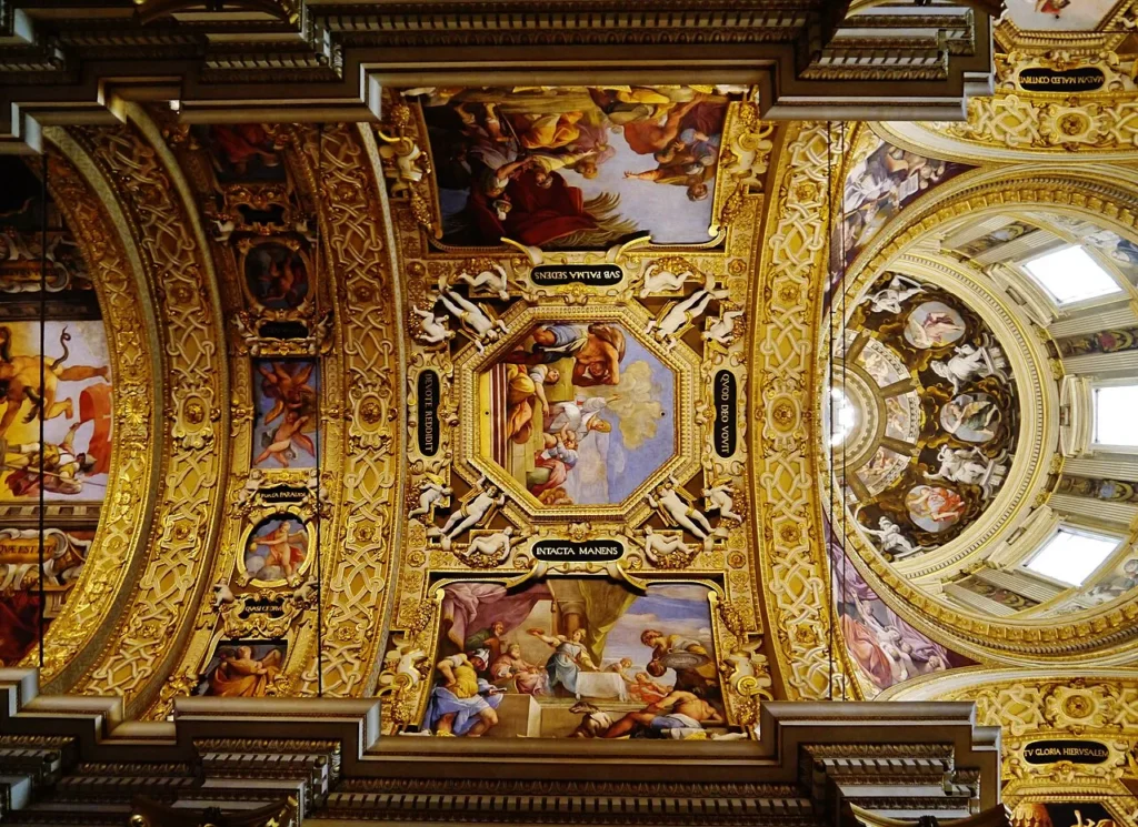 Temple of the Blessed Virgin of Ghiara, Reggio Emilia - western vault