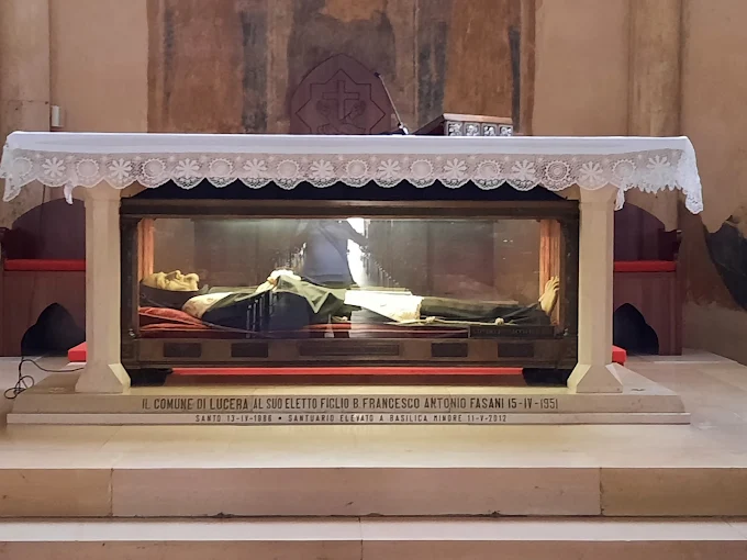 The Apse A Sacred Space of Art and Devotion Basilica Sanctuary of Saint Francis Antonio Fasani, Lucera, Italy