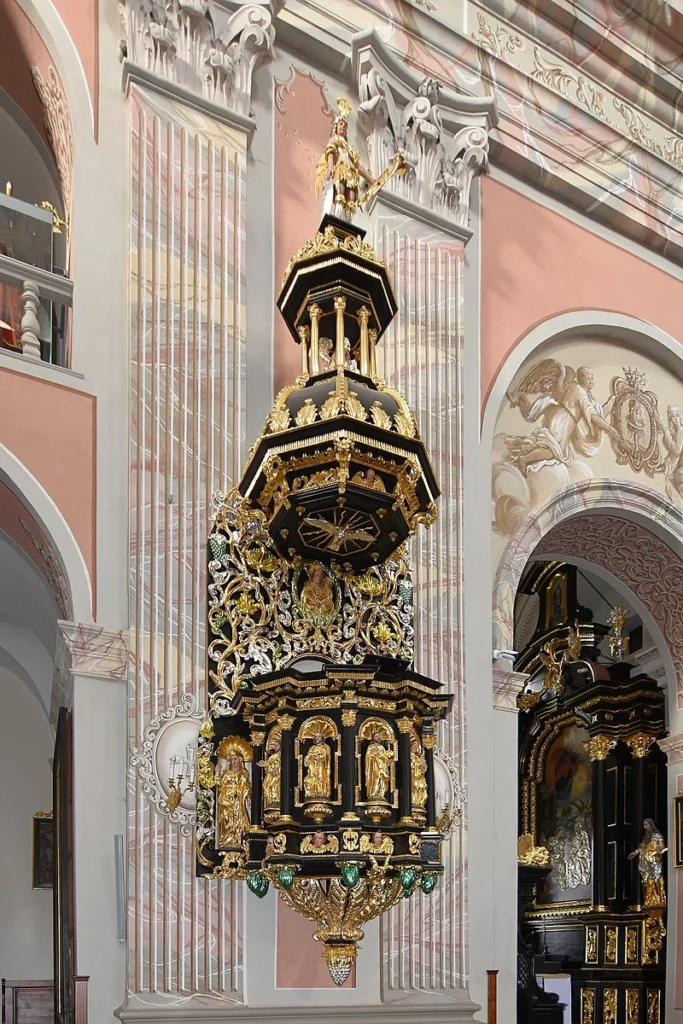 The Pulpit of Brzozów Church