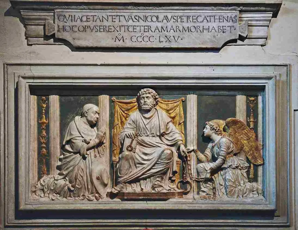 The tomb of Nicholas of Cusa