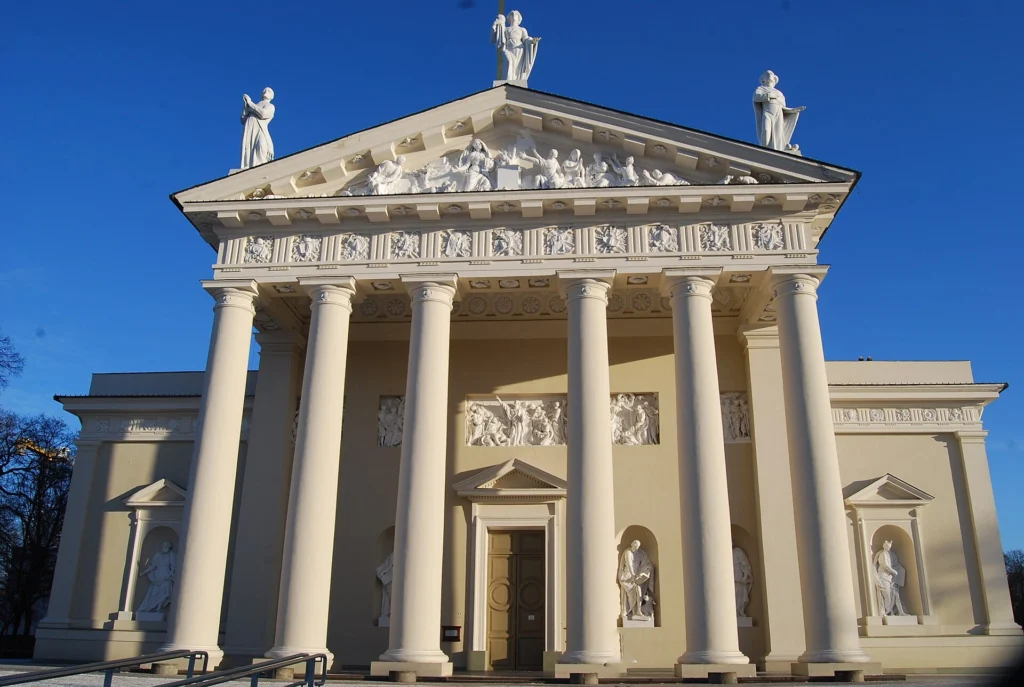 Vilnius Cathedral Exterior