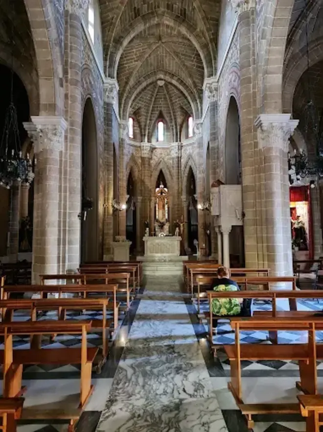 basilica of our lady of the culture parabita italy interior