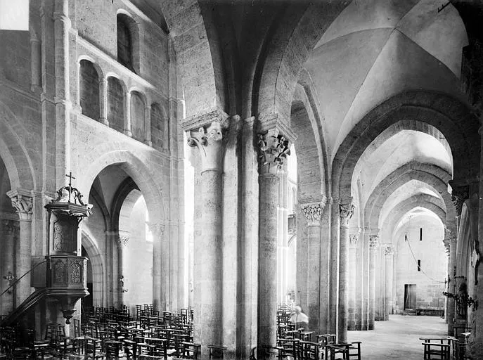 Basilica of Saint Andoche Saulieu, France