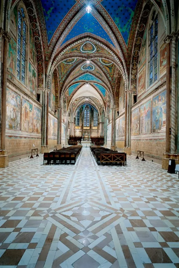 Papal Basilica And Sacred Convent Of Saint Francis In Assisi