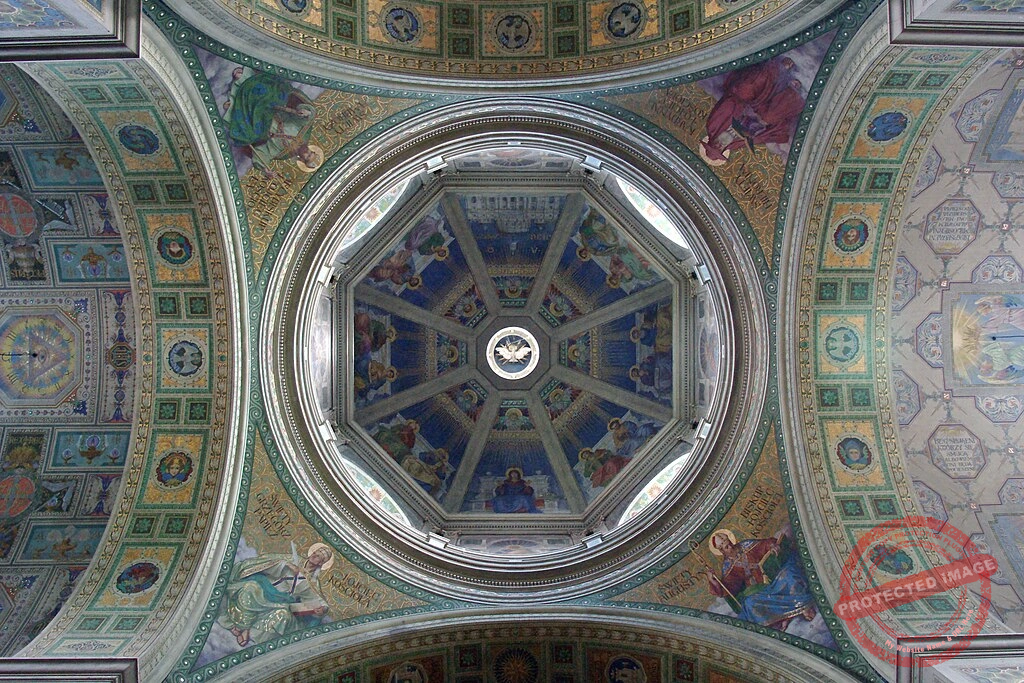 polychrome in Płock Cathedral